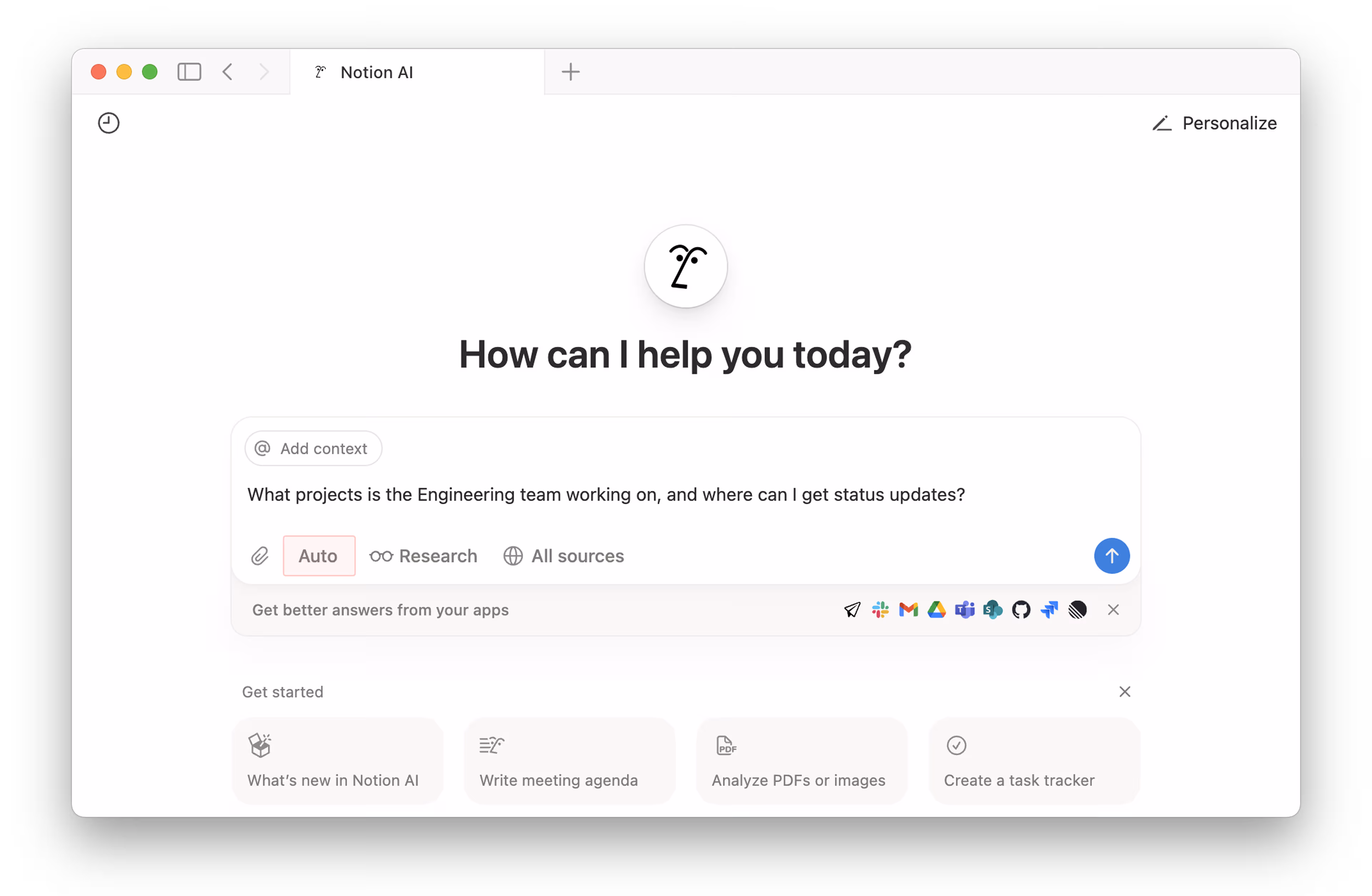 hc: enterprise search model picker