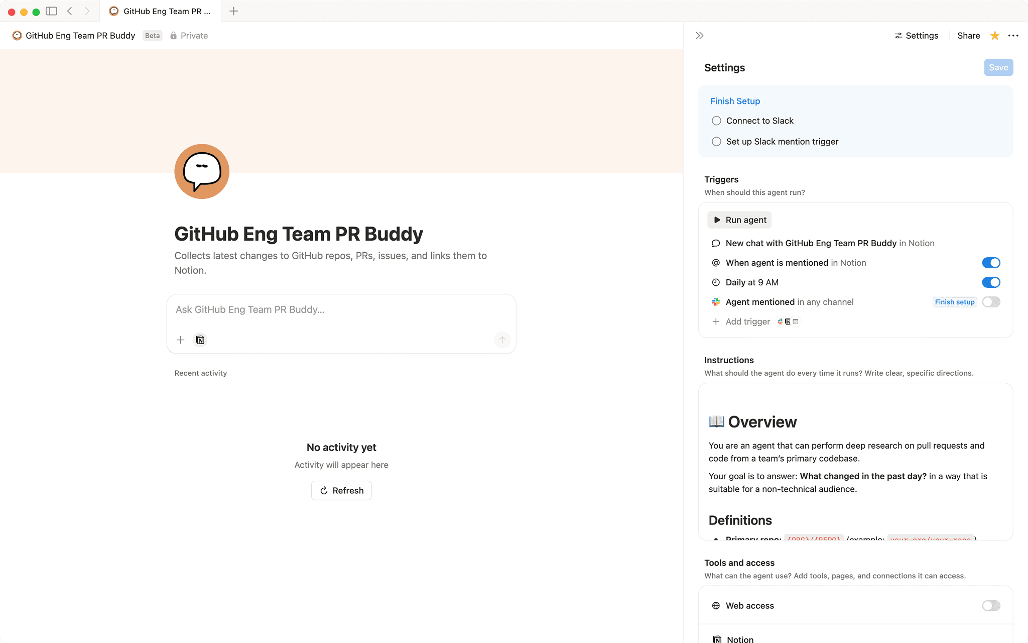 GitHub PR Summarizer